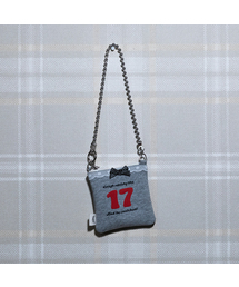 LEMASQUE（ルマスク）の「グラフィックフラットエアポットポーチグレー（ポーチ）」