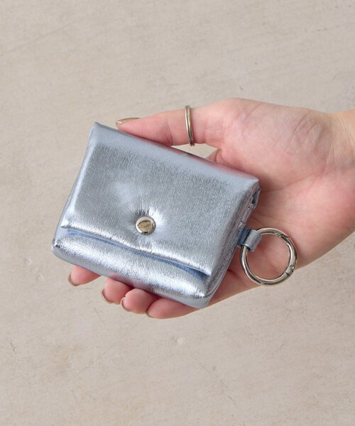 BIRTHDAY BAR(バースデイバー)の「【cache cache カシュカシュ】ミニポーチ付ラメ糸ミニバッグ(トートバッグ・レディース・ブルー/シルバー/シルバー系その他4/ブラック系その他・0)」の14枚目の写真