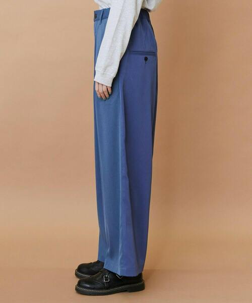 FRAPBOIS（フラボア）の「トーンギャバ パンツ（その他パンツ・レディース・ブラック/ネイビー・1/2）」の3枚目の写真