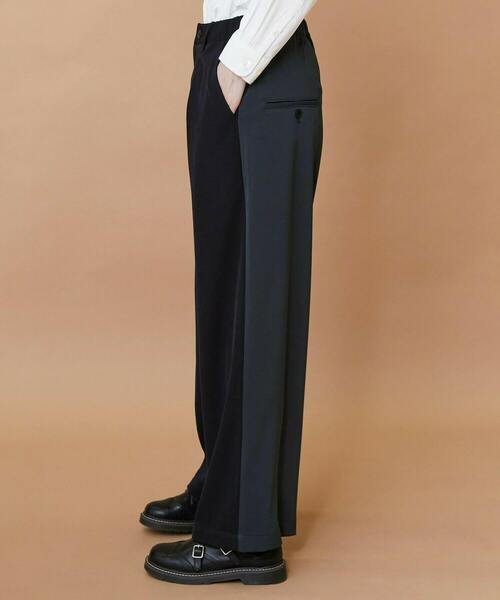 FRAPBOIS（フラボア）の「トーンギャバ パンツ（その他パンツ・レディース・ブラック/ネイビー・1/2）」の17枚目の写真