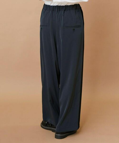 FRAPBOIS（フラボア）の「トーンギャバ パンツ（その他パンツ・レディース・ブラック/ネイビー・1/2）」の18枚目の写真