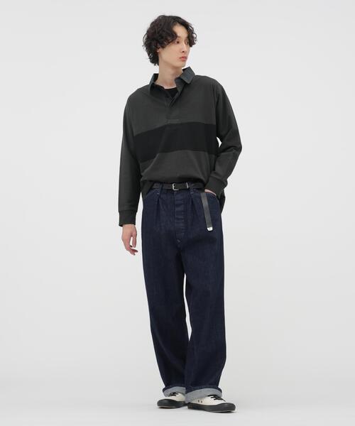 MHL.(エムエイチエル)の「MATTE JERSEY TOP(Tシャツ/カットソー・メンズ・グレー系その他3/ホワイト・LARGE/MEDIUM)」の5枚目の写真