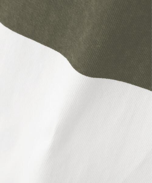 MHL.(エムエイチエル)の「MATTE JERSEY TOP(Tシャツ/カットソー・メンズ・グレー系その他3/ホワイト・LARGE/MEDIUM)」の4枚目の写真