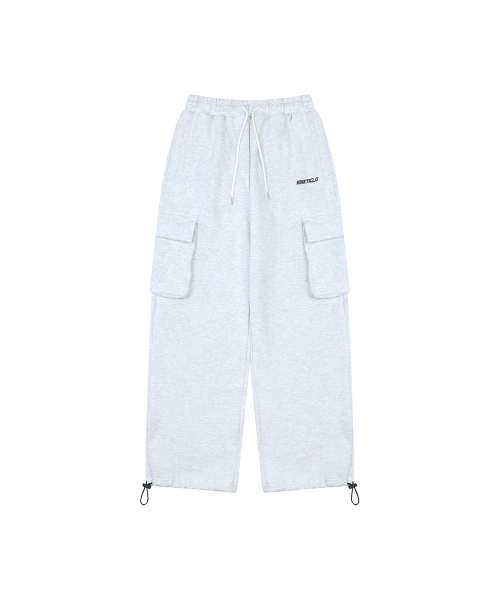 KINETICLO(キネティクロ)の「ツーウェイストリングカーゴパンツ(1%MELANGE)(スウェットパンツ・レディース・その他・MEDIUM/LARGE/X-LARGE)」の2枚目の写真