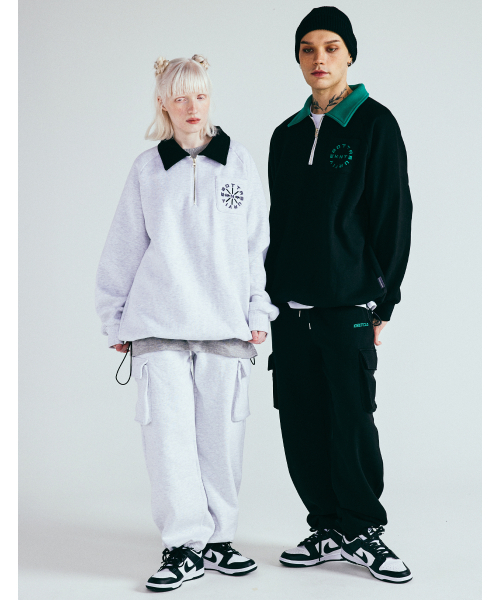 KINETICLO(キネティクロ)の「ツーウェイストリングカーゴパンツ(1%MELANGE)(スウェットパンツ・レディース・その他・MEDIUM/LARGE/X-LARGE)」の4枚目の写真