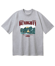 マウンテンキャンプ オーバーサイズ 半袖Tシャツ [メラングレー]