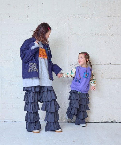 MARKEY'S（マーキーズ）の「DANDANフレアーパンツ/おとな（その他パンツ・レディース・ブラウン/ブラック/ブルー・160cm）」の5枚目の写真