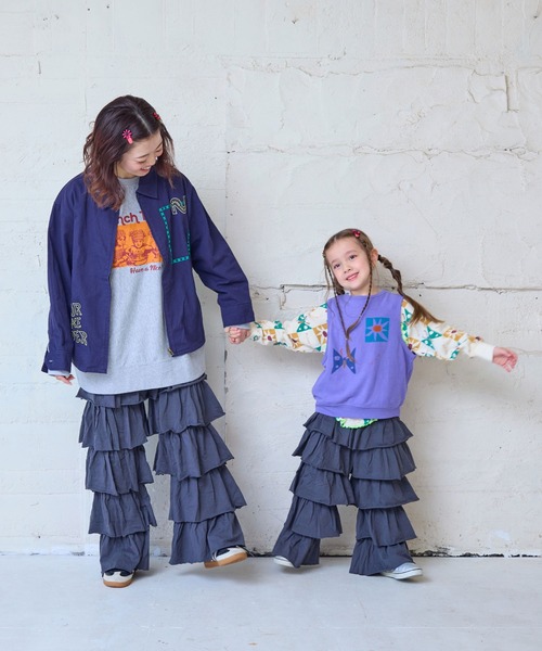 MARKEY'S（マーキーズ）の「DANDANフレアーパンツ/おとな（その他パンツ・レディース・ブラウン/ブラック/ブルー・160cm）」の6枚目の写真