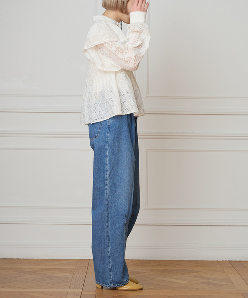 IENA LA BOUCLE(イエナラブークル)の「IENA LA BOUCLE レースオンレースブラウス(シャツ/ブラウス・レディース・ホワイト・FREE)」の19枚目の写真