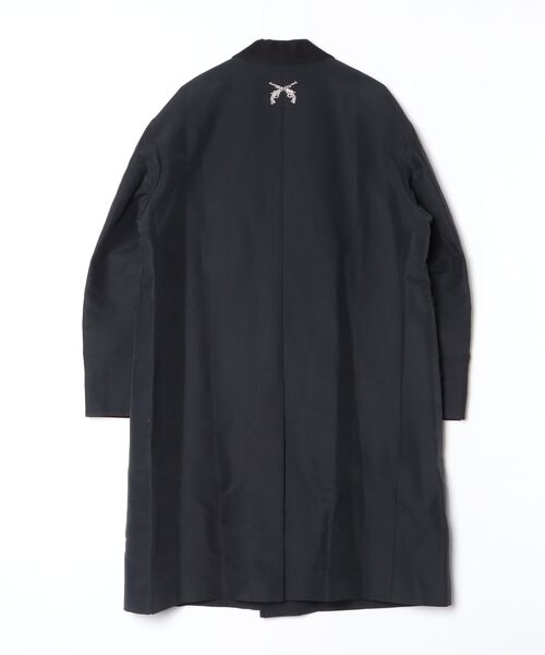 roarguns(ロアーガンズ)の「N/C CLOTH PEACH SKIN COAT(チェスターコート・メンズ・ブラック/ベージュ・2/3)」の15枚目の写真