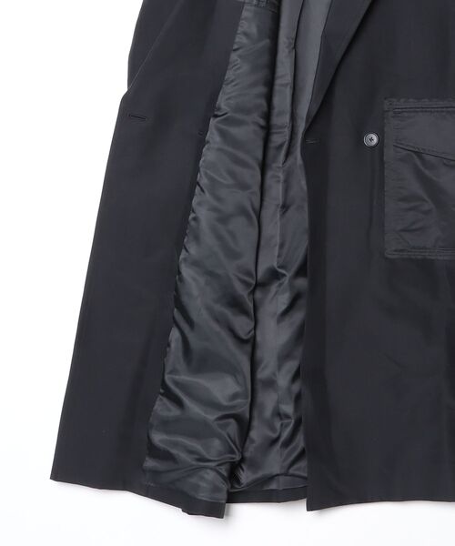 roarguns(ロアーガンズ)の「N/C CLOTH PEACH SKIN COAT(チェスターコート・メンズ・ブラック/ベージュ・2/3)」の16枚目の写真