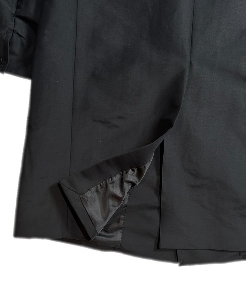 roarguns(ロアーガンズ)の「N/C CLOTH PEACH SKIN COAT(チェスターコート・メンズ・ブラック/ベージュ・2/3)」の7枚目の写真