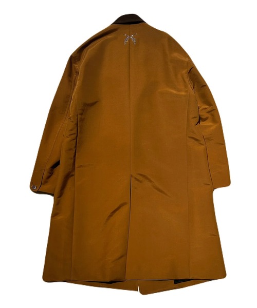 roarguns(ロアーガンズ)の「N/C CLOTH PEACH SKIN COAT(チェスターコート・メンズ・ブラック/ベージュ・2/3)」の13枚目の写真