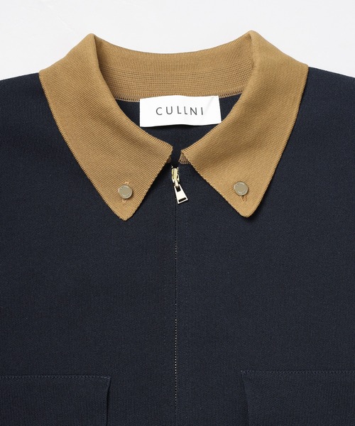Big Pocket Zip Up Knit Jacket（ブルゾン）｜CULLNI（クルニ）の