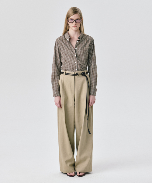 WNDERKAMMER(ブンダーカンマー)の「チノパンツ_ベージュ(その他パンツ・レディース・その他・S/M/XS)」の3枚目の写真
