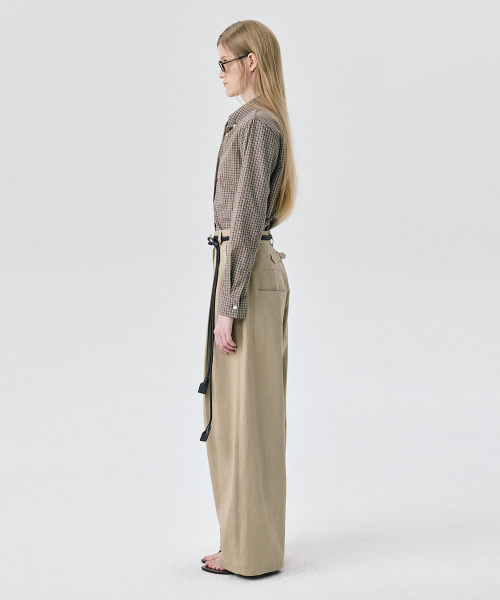 WNDERKAMMER(ブンダーカンマー)の「チノパンツ_ベージュ(その他パンツ・レディース・その他・S/M/XS)」の4枚目の写真