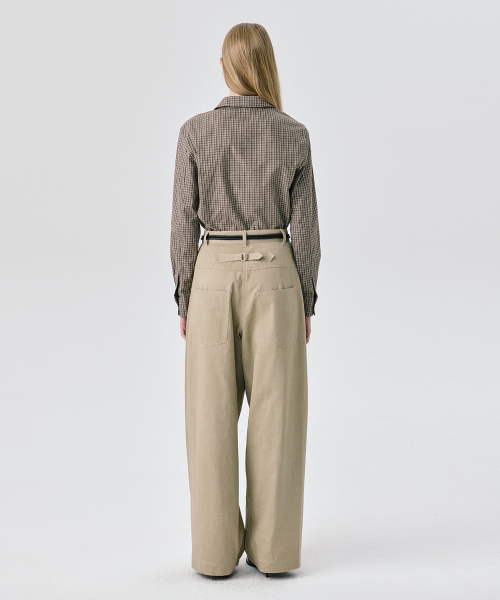 WNDERKAMMER(ブンダーカンマー)の「チノパンツ_ベージュ(その他パンツ・レディース・その他・S/M/XS)」の5枚目の写真