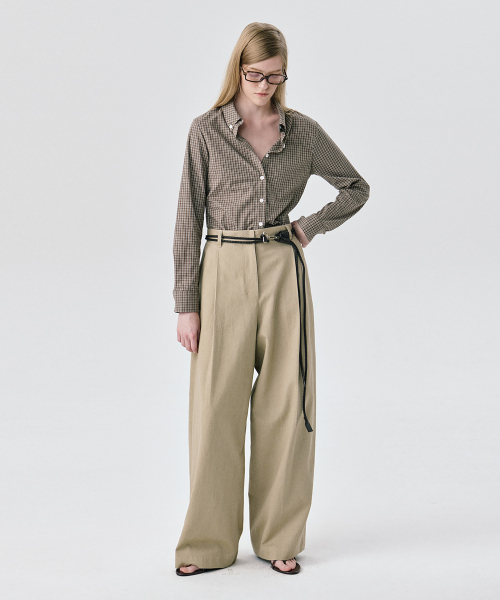 WNDERKAMMER(ブンダーカンマー)の「チノパンツ_ベージュ(その他パンツ・レディース・その他・S/M/XS)」の6枚目の写真