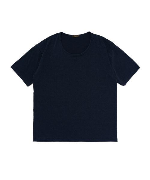 ANALOG MOOD(アナログムード)の「クルーネック半袖Tシャツ(ネイビー)(Tシャツ/カットソー・レディース・その他・FREE)」の2枚目の写真