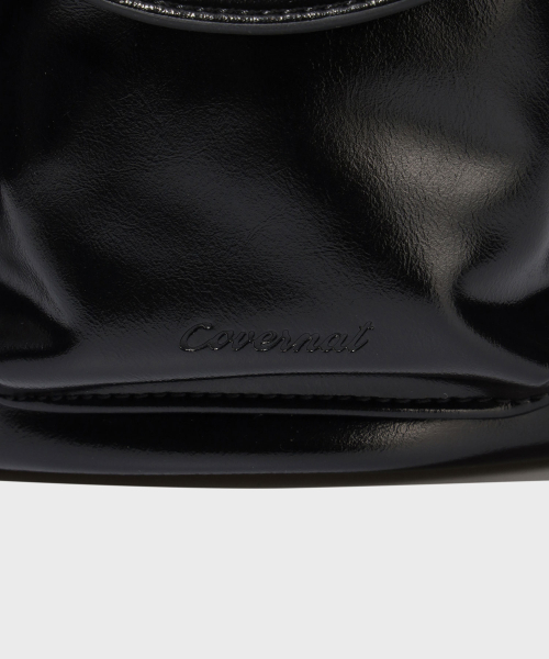 COVERNAT WOMAN(カバーナットウーマン)の「クローバーハート シンセティックレザー チェーンバックパック ブラック(バックパック/リュック・レディース・その他・FREE)」の7枚目の写真