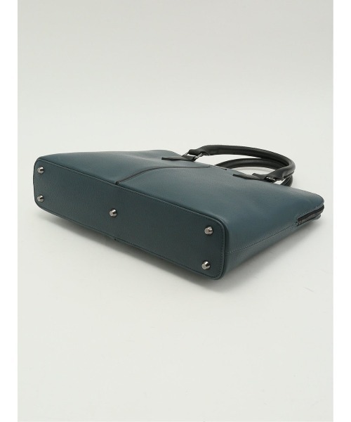 TAKA-Q(タカキュー)の「【2WAY A4対応 鞄】タカキュー シュリンク型押し ブリーフバッグ(ビジネスバッグ・メンズ・ブラック/ブルー系その他・FREE)」の10枚目の写真