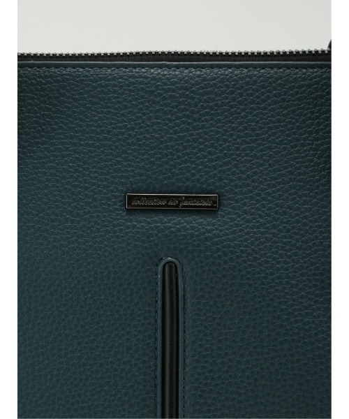 TAKA-Q(タカキュー)の「【2WAY A4対応 鞄】タカキュー シュリンク型押し ブリーフバッグ(ビジネスバッグ・メンズ・ブラック/ブルー系その他・FREE)」の12枚目の写真