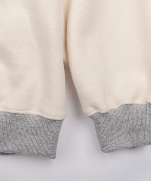 PIECEMAKER(ピースメーカー)の「PIECE TEAM HALF ZIP CREW (IVORY)(その他トップス・レディース・その他・FREE)」の4枚目の写真
