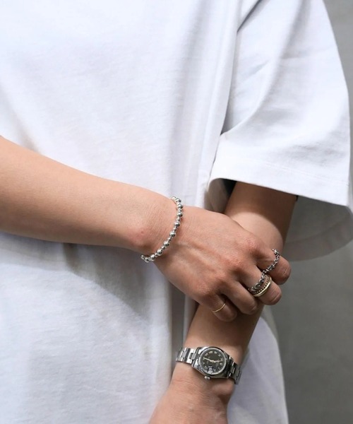 ERICKA NICOLAS BEGAY】 NAVAJO PEARL BRACELET / 4×6-17