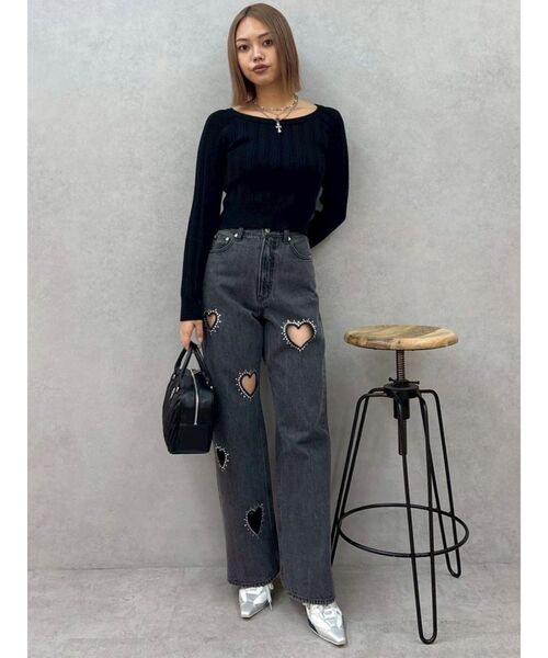 EVRIS（エヴリス）の「ポインテッドスニーカーヒール（パンプス・レディース・シルバー/ブラック/ピンク・MEDIUM/LARGE/SMALL）」の17枚目の写真