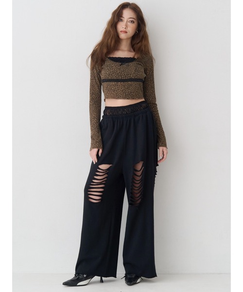 EVRIS（エヴリス）の「ポインテッドスニーカーヒール（パンプス・レディース・シルバー/ブラック/ピンク・MEDIUM/LARGE/SMALL）」の6枚目の写真