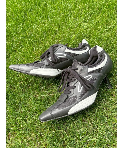 EVRIS（エヴリス）の「ポインテッドスニーカーヒール（パンプス・レディース・シルバー/ブラック/ピンク・MEDIUM/LARGE/SMALL）」の14枚目の写真