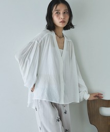 Doux archives | 強撚糸シアーブラウスカーディガン(カーディガン/ボレロ)