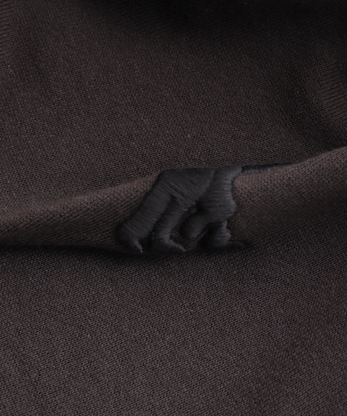 OPEN Yy(オープンワイワイ)の「【Geek Office / ギークオフィス】OPEN YY SLANT ZIP HOODIE(パーカー・レディース・ブラック/チャコールグレー・SMALL)」の16枚目の写真