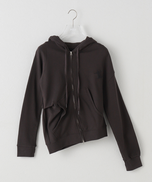 Geek Office / ギークオフィス】OPEN YY SLANT ZIP HOODIE（パーカー 