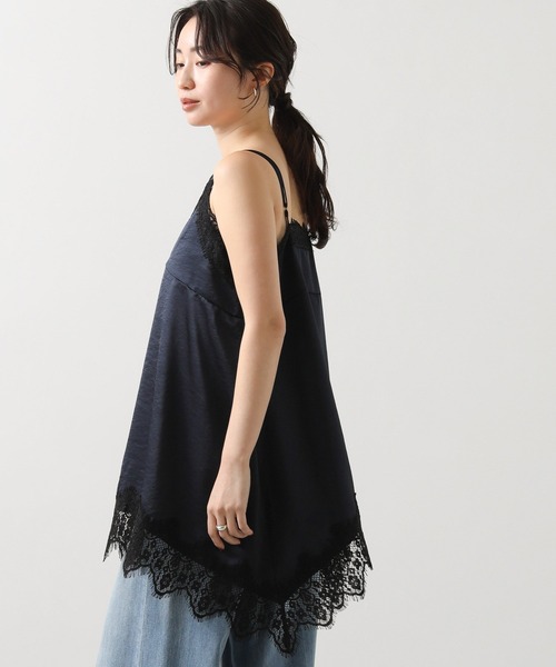 Gready Brilliant（グレディブリリアン）の「レースキャミ（キャミソール・レディース・アイボリー/ネイビー・38）」の21枚目の写真