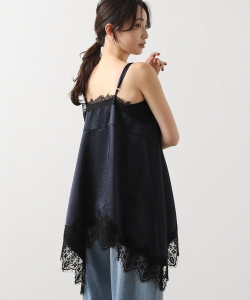 Gready Brilliant（グレディブリリアン）の「レースキャミ（キャミソール・レディース・アイボリー/ネイビー・38）」の22枚目の写真