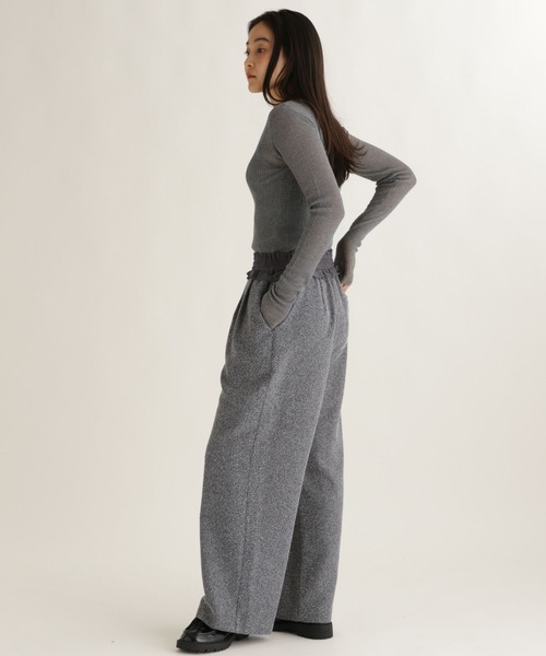 studio CLIP(スタディオクリップ)の「【daily CLIP】シャリシアーニットプルオーバー(ニット/セーター・レディース・グレー/ピンク/アイボリー・FREE)」の12枚目の写真