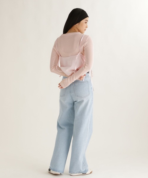 studio CLIP(スタディオクリップ)の「【daily CLIP】シャリシアーニットプルオーバー(ニット/セーター・レディース・グレー/ピンク/アイボリー・FREE)」の17枚目の写真