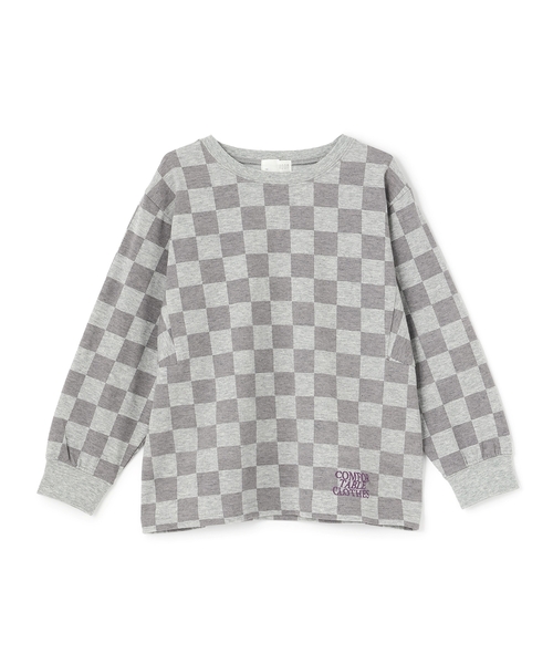 b・ROOM（ビールーム）の「【防汚・速乾・型崩れしない】【ムテキT】変形切り替えアソートプリント総柄Ｔシャツ（Tシャツ/カットソー・キッズ・ネイビー/ブラック/ターコイズブルー/トップグレー/レンガ/グリーン系その他/マルチ・120cm/110cm/130cm/140cm/150cm/100cm）」の14枚目の写真