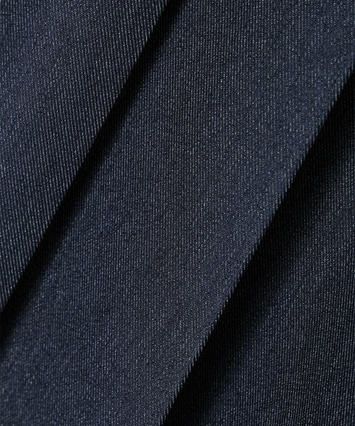 an another angelus（アンアナザーアンジェラス）の「ビット使いデニムライクプリーツスカート/fint フィント（デニムスカート・レディース・ブラック/インディゴブルー・FREE）」の22枚目の写真