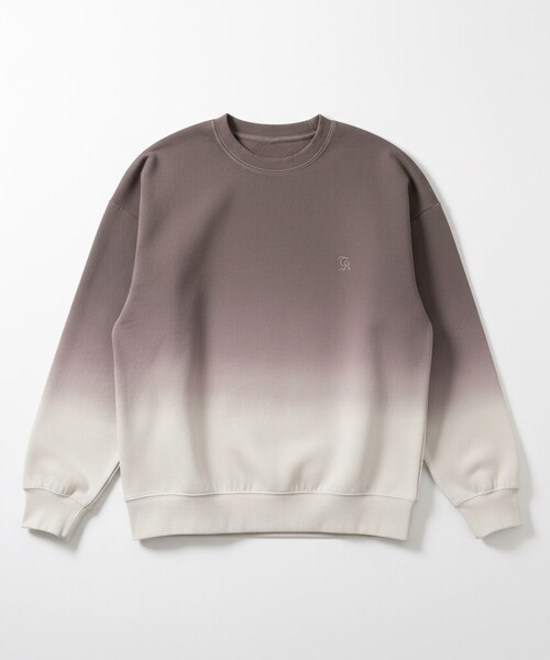 tk.TAKEO KIKUCHI（ティーケータケオキクチ）の「グラデーションスウェット（スウェット・メンズ・ライトブルー/ライトグレー/チャコールグレー・02/03）」の8枚目の写真