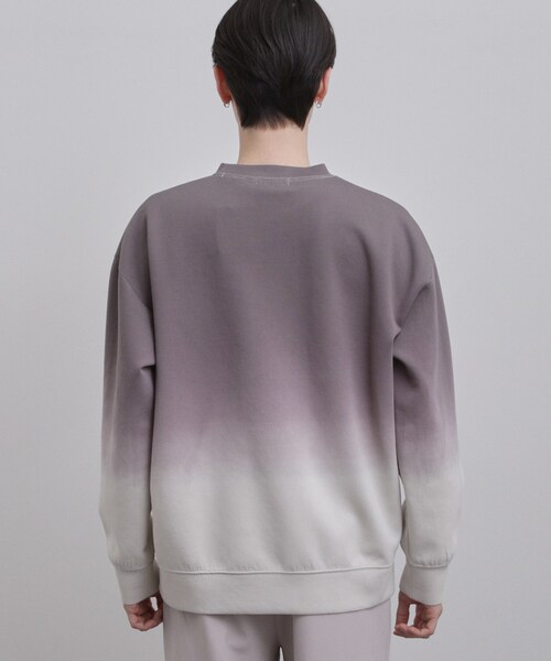 tk.TAKEO KIKUCHI（ティーケータケオキクチ）の「グラデーションスウェット（スウェット・メンズ・ライトブルー/ライトグレー/チャコールグレー・02/03）」の20枚目の写真
