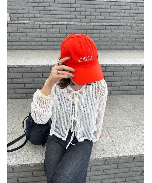 Flugge(フラッジー)の「ポイントカラーキャップ(キャップ・レディース・オレンジ・FREE)」の1枚目の写真