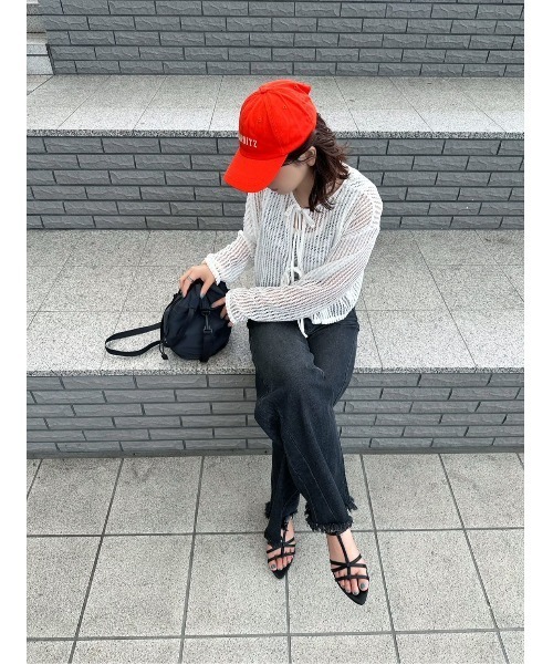 Flugge(フラッジー)の「ポイントカラーキャップ(キャップ・レディース・オレンジ・FREE)」の9枚目の写真