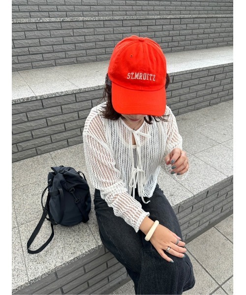 Flugge(フラッジー)の「ポイントカラーキャップ(キャップ・レディース・オレンジ・FREE)」の10枚目の写真