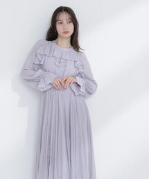 NATURAL BEAUTY BASIC | ◇ラッフルデザインワンピース(ワンピース)
