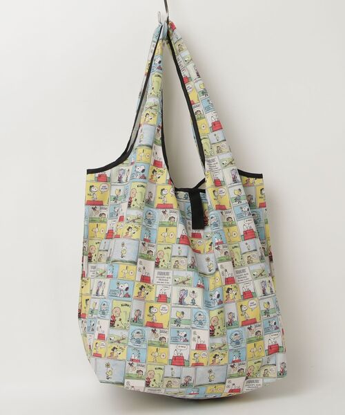 FRUIT OF THE LOOM(フルーツオブザルーム)の「【FRUIT OF THE LOOM/フルーツオブザルーム】FRUIT OF THE LOOM x PEANUTS エコバッグL2(エコバッグ/サブバッグ・レディース・イエロー・FREE)」の2枚目の写真