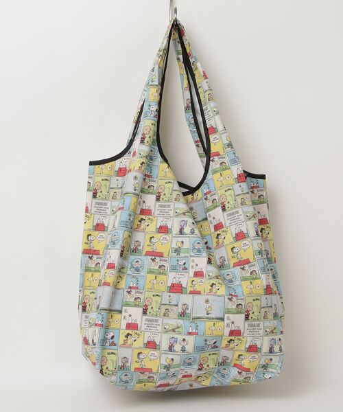 FRUIT OF THE LOOM(フルーツオブザルーム)の「【FRUIT OF THE LOOM/フルーツオブザルーム】FRUIT OF THE LOOM x PEANUTS エコバッグL2(エコバッグ/サブバッグ・レディース・イエロー・FREE)」の12枚目の写真