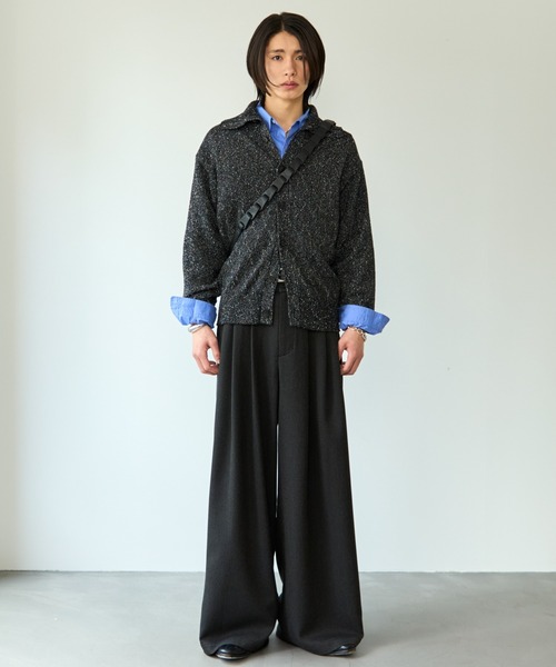 Nep knit cardigan / ネップニットカーディガン（ニット/セーター