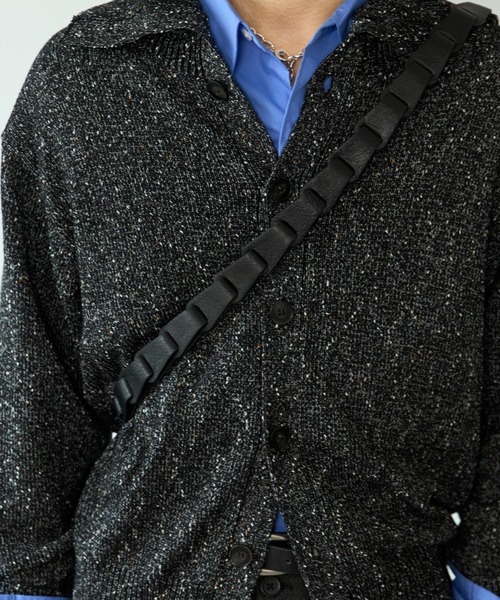 SINSS（シンス）の「Nep knit cardigan / ネップニットカーディガン（ニット/セーター・メンズ・ブラック/ブルー・X-SMALL/SMALL/MEDIUM/LARGE）」の21枚目の写真